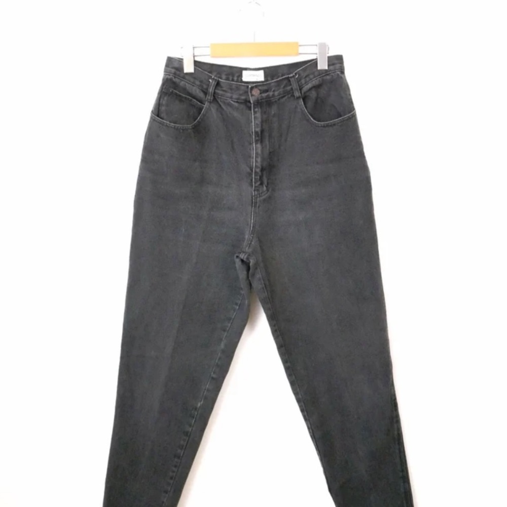 Armani EcoStone 80’s Vintage Black Jeans